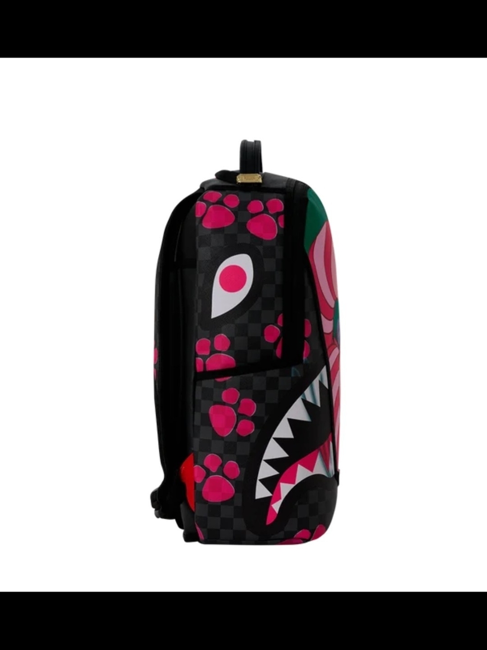 DISNEY ALICE IN WONDERLAND CHESHIRE CAT MAD SHARK BACKPACK - Picture 3 of 16